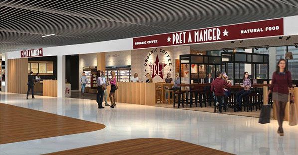 pret a manger toulouse blagnac aeroport restauration