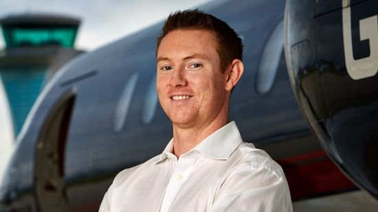Andy Christie directeur aviation affaires Air Charter Services