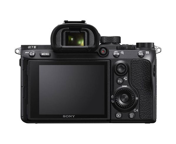 Sony A7 III (modèle ILCE-7M3) rear