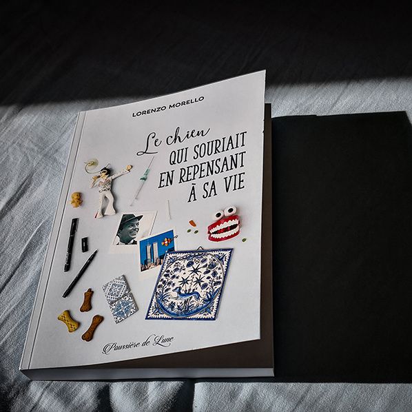 couverture le chien qui repensait à sa vie Lorenzo Morello