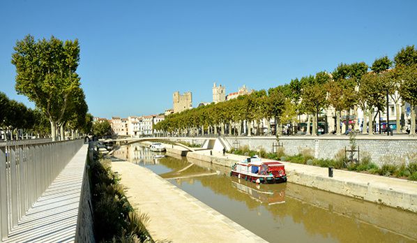 canal narbonne occitanie