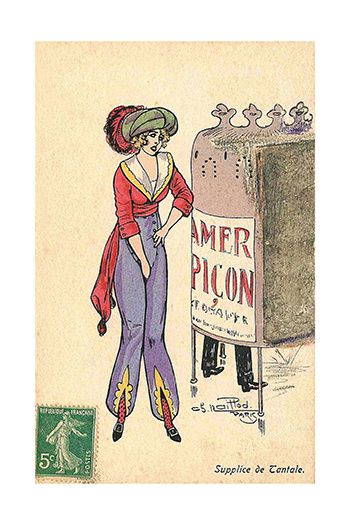 Le-féminisme-CartePostale-1905-collection Marc Martin