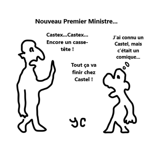 castex premier minisitre humour rire castel