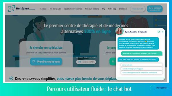 holisante chatbot bernieshoot