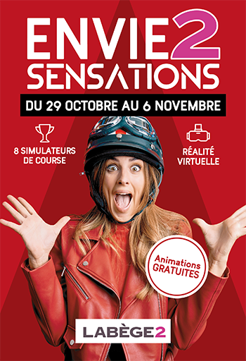 Course automobile virtuelle au Centre Commercial Labège 2 bernieshoot