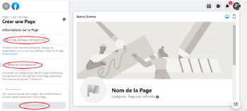 creer page facebook etape 2 bernieshoot