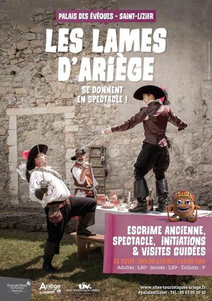 affiche les lames d'ariège