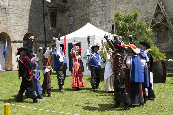 lames d'ariège en spectacle à saint Lizier ariège