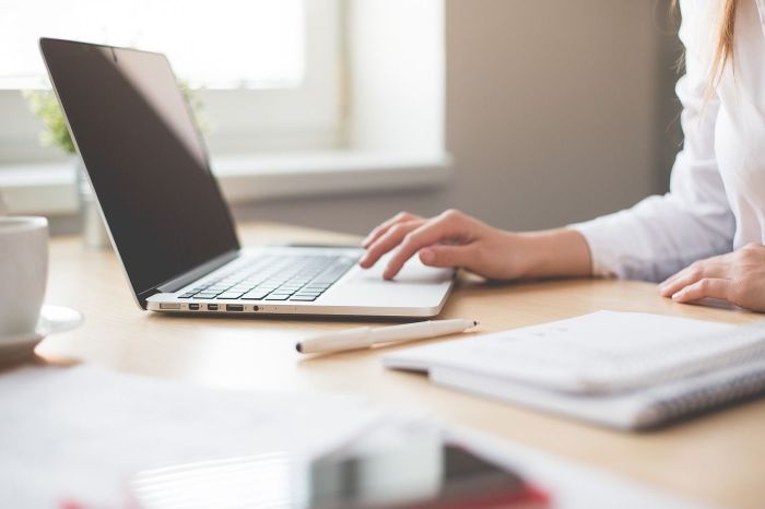 femme ordinateur portable Et si vous passiez au CV en ligne