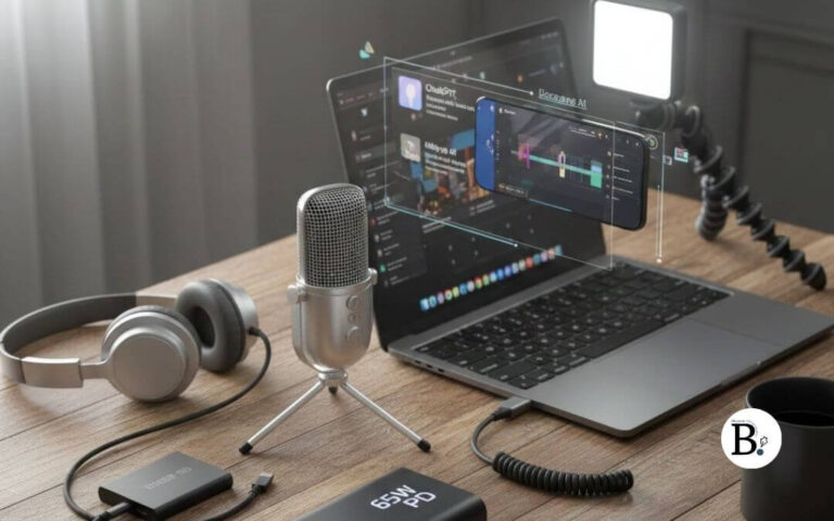 équipement audio casque micro