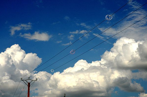 ciel nuages fils electriques ciel nuages fils electriques