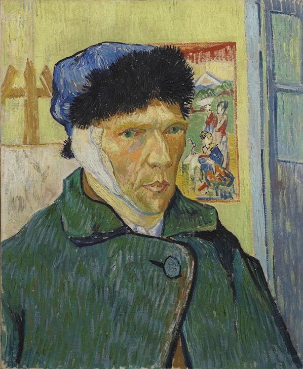 vincent van gogh self portrait bandaged ear Vincent van Gogh, Self-portrait with Bandaged Ear, 1889, The Samuel Courtauld Trust, The Courtauld Gallery, London