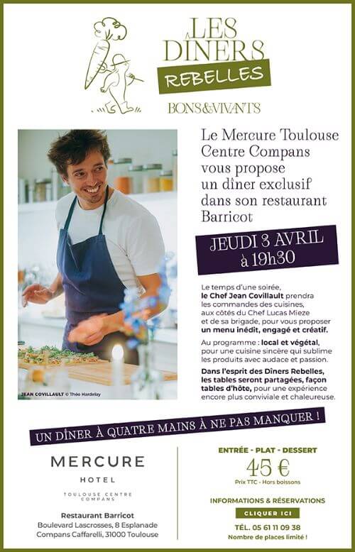 affiche diner rebelle affiche Dîner Rebelle