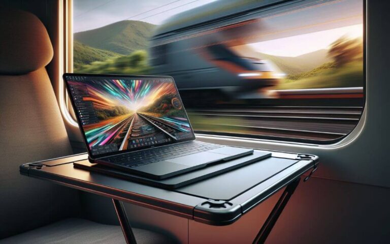 Utiliser son ordinateur en voyageant en train
