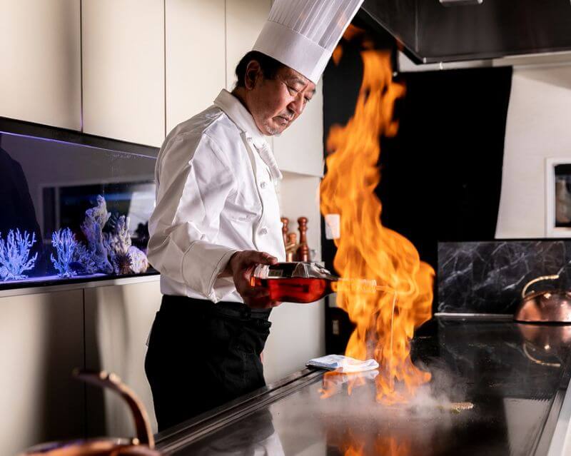 chef Teppanyaki Miyabi Teppanyaki Miyabi