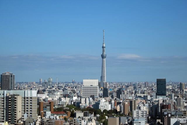 vue ville tokyo tour Tour à tokyo