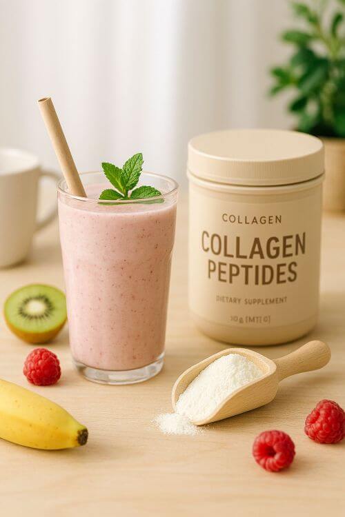 collagène poudre smoothie Meilleur collagène en poudre : comparatif 2025