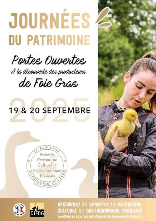 foie gras journees patrimoine Le foie gras patrimoine français
