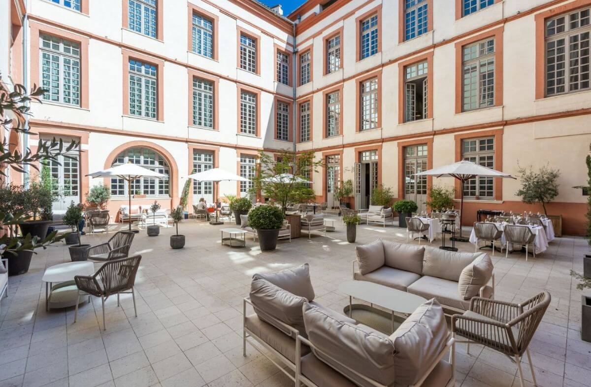 Cour intérieure de La Cour des consuls