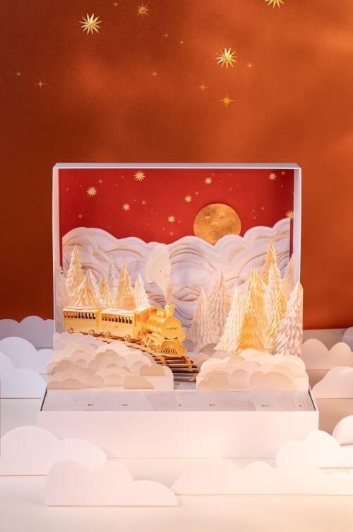 calendrier avent train merveilles maison lenotre Train des Merveilles : Calendrier de l'Avent Lenôtre 2025