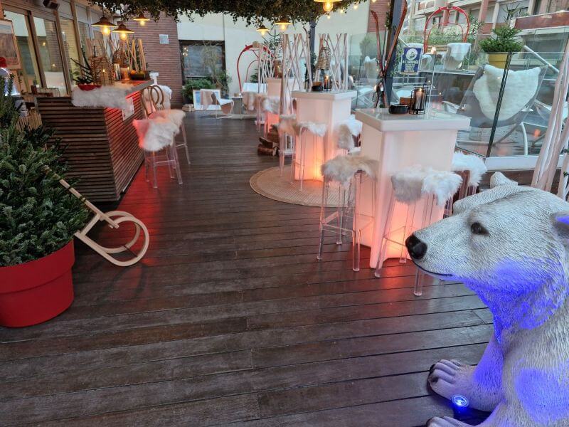 mahoganygloo bar cocktails mercure toulouse saint georges MahoganyGloo : L'expérience hivernale immersive à Toulouse