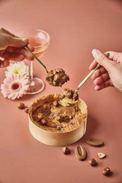 cookie chocolat au lait praliné noisette Chocolat au lait & praliné noisette