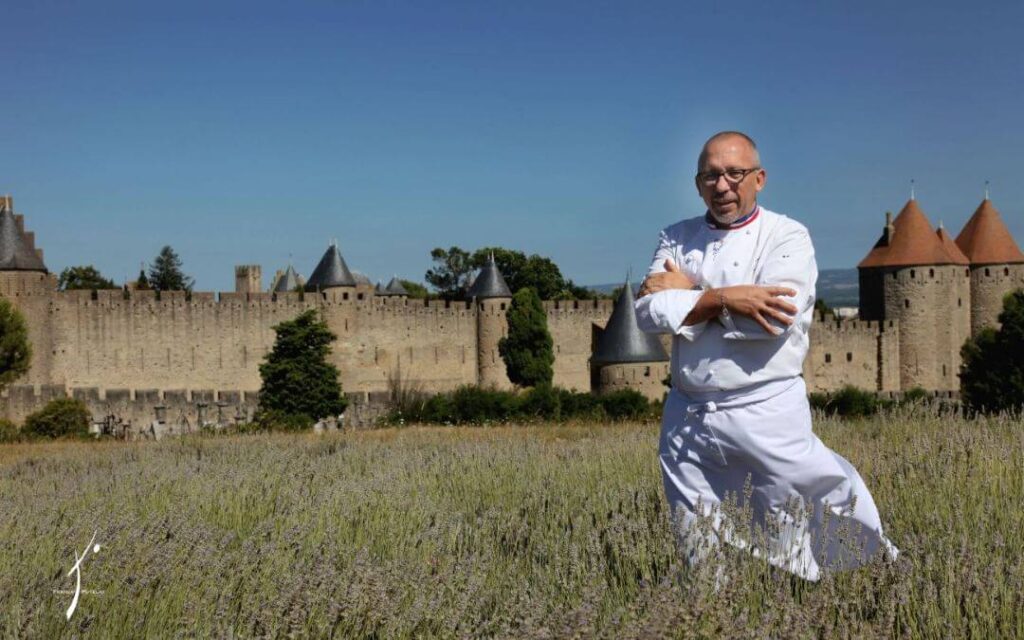 Grand chef Franck Putelat Restaurants Hotels Carcassonne Occitanie © Agence VERRI