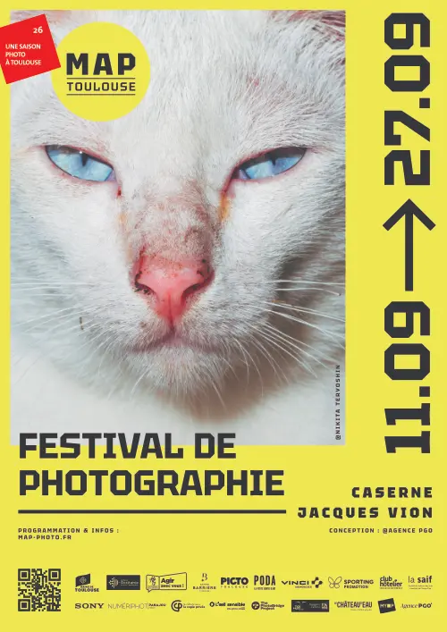 affiche festival photo map toulouse 2026 MAP Toulouse 2026 : la photo investit Saint-Cyprien