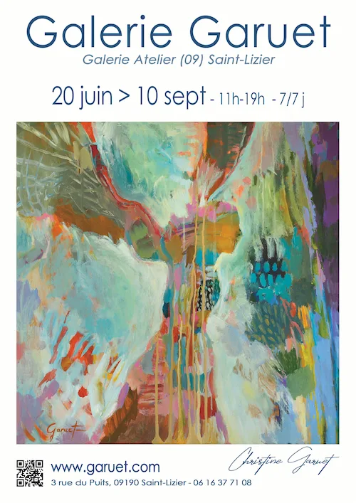 affiche exposition christine garuet Affiche Exposition Christine Garuet 2026