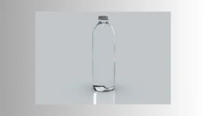 Bouteille d'au en verre pour un water wish