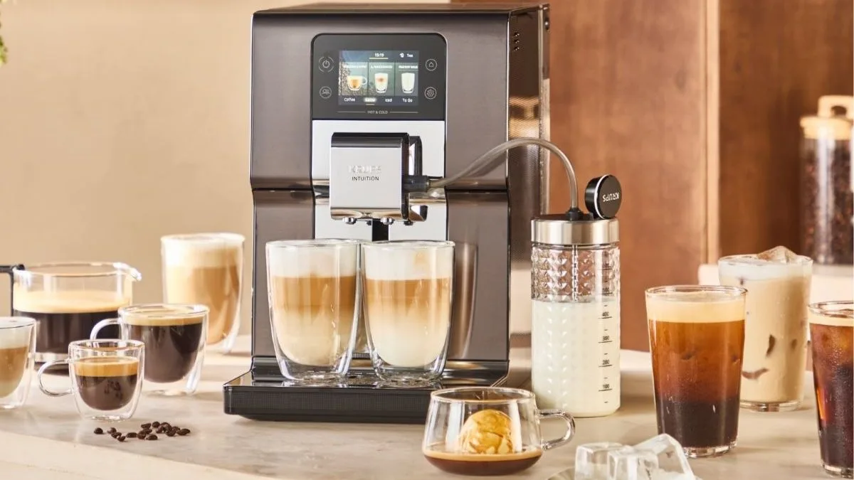 Intuition Experience Hot&Cold, Machine espresso automatique, 36 recettes, KRUPS