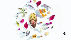 Flat lay éclectique coloré grand final vibrant