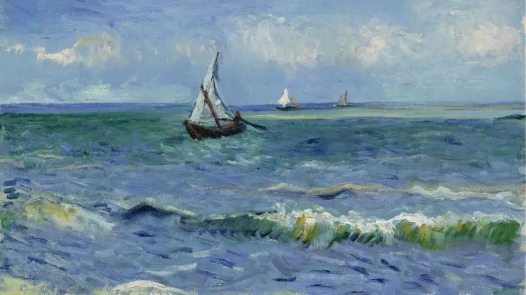 Vincent van Gogh, Seascape near Les Saintes-Maries-de-la-Mer