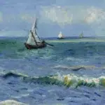 Vincent van Gogh, Seascape near Les Saintes-Maries-de-la-Mer