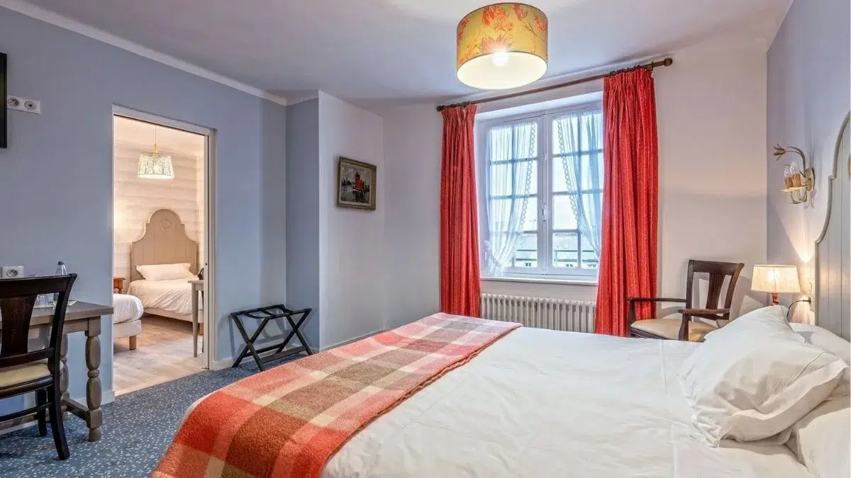 Chambre de l'auberge du Cabestan