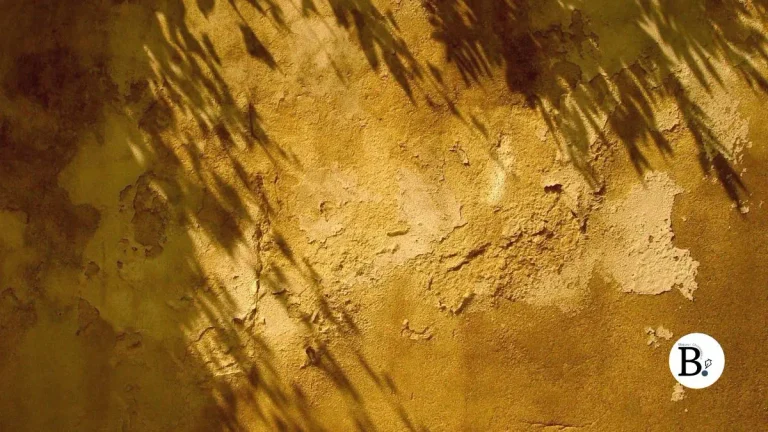Fond plâtre rustique patine marron et ocre
