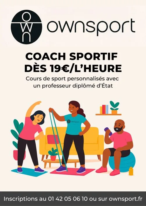 tarif ownsport coach sportif domicile owsport coach sportif à domicile