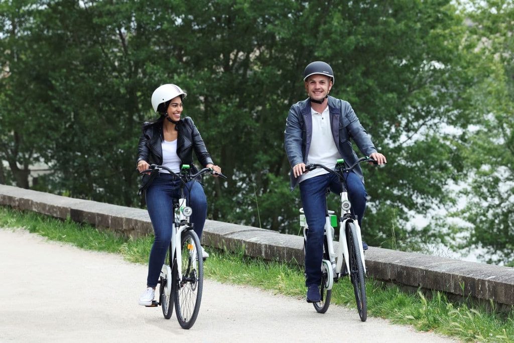 pip pop vélo électrique liberté couple PI-POP, le vélo électrique sans batterie à recharger