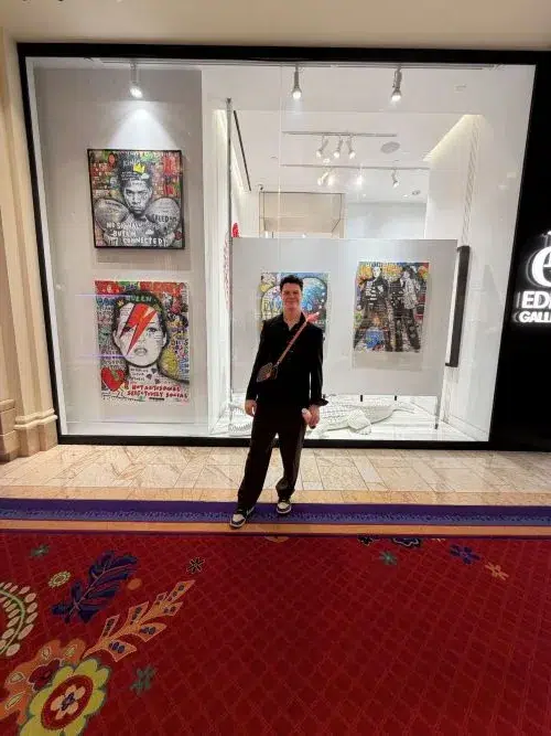 Jisbar exposition las vegas eden gallery JISBAR à Las Vegas : expo au Wynn durant le GP de F1