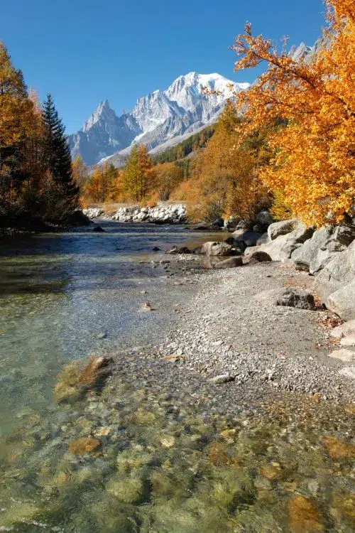 val ferret monte bianco vallée aoste italie Vallée d'Aoste en automne : les Alpes en couleurs